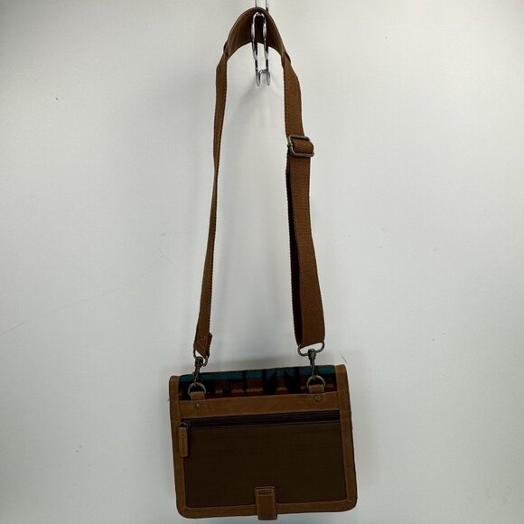 Pendleton Tablet Cover Aztec Wool Leather Adjustable Detachable Crossbody Strap - Picture 16 of 16